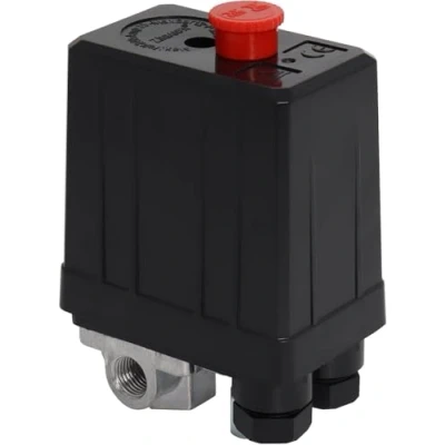 Abbildung von Druckschalter Kompressor, Steuerventil Luftkompressor, für Luftkompressor Schnellen Druckabbau 90 120PSI 240V von Poweka