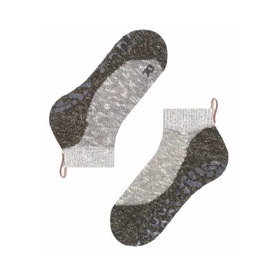Abbildung von Falke Lodge Homepad Socken, Herren, Größe: 41 42, Light greymel