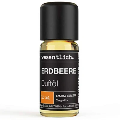 Abbildung von Duftöl Erdbeere Aromaöl u.a. für Duftlampe und Diffuser Premium Raumduft von wesentlich. (10ml)