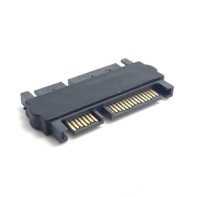 Abbildung von chenyang 8,9 und 6,3 cm SATA 22 poliger 7+15 Stecker auf 22P Stecker, Verlängerungskonverter, gerader Adapter