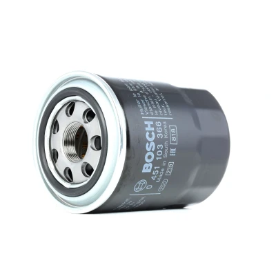 Abbildung von BOSCH 0 451 103 366 Ölfilter M 26 x 1,5 Anschraubfilter HYUNDAI: H 1 / iLoad Cargo, GALLOPER 2, i800 Travel, KIA: CARNIVAL GRAND 3