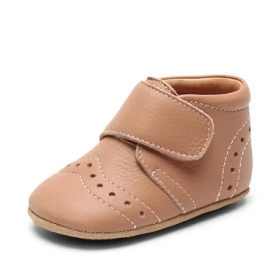Abbildung von Bisgaard Petit Unisex Krabbelschuh für Kinder, Größe: 21, Nude Schuhe