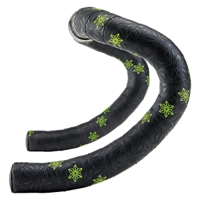 Abbildung von Supacaz Super Sticky Kush Neon Gelb Lenkerband Print, SC BT 027