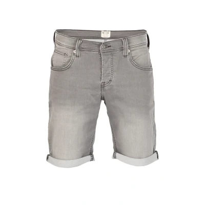 Abbildung von MUSTANG Jeans Shorts Herren Stretch Kurz Regular Fit Chicago Real X Kurze Hosen Sommer Denim Einfarbig Grau w34, Größe:W 34, Farbe:Light Grey (311)