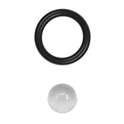 Abbildung von Dichtung Wartungssatz O Ring + Glaskugel für Cremaventil der Brühgruppe passend Saeco Spidem &quot;Kompatibel/Ersatz für&quot; Miele Gaggia Krups Solis Bosch Tchibo König Rotel Set 7 von Snapworld Kaffee