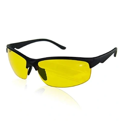 Abbildung von Boolavard Night Driving Glasses Blendfrei, TAC polarisiert, HD Nachtsicht, Klarglas, Schutzbrille