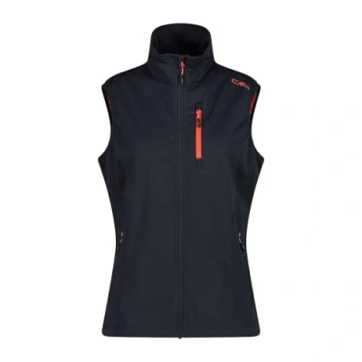 Abbildung von CMP Leichte Softshellweste für Damen, Anthrazit, D42