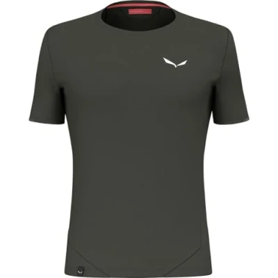 Abbildung von Salewa Pedroc DRY M HYB Tshirt basic, Herren, Größe: 46, Dark olive