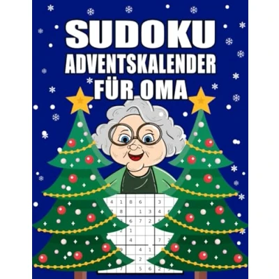 Abbildung von Sudoku Adventskalender für Oma: Großer Senioren mit liebevoll gestaltetem Innenleben I Schwierigkeitsgrad Leicht bis Schwer ... (Adventskalender die ganze Familie)