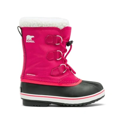 Abbildung von Sorel Unisex Kinder Yoot Pac Nylon Wp Wasserdichte Schneestiefel, Bright Rose Youth Collection 2024, 37 EU