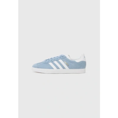Abbildung von adidas Originals Gazelle Unisex Sneaker low Tactile blue/white/goldcoloured, Größe: 36, blue/white/gold coloured Leder und lederimitat