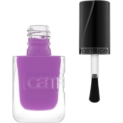 Abbildung von Catrice GEL AFFAIR Nail Lacquer, Nagellack, Nr. 024, Violett, langanhaltend, Einfach zu entfernen, glänzend, vegan, ohne Mikroplastikpartikel, Konservierungsstoffe, Parfüm, 1er Pack (10.5ml)