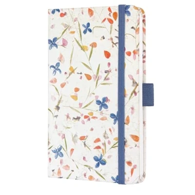 Abbildung von SIGEL J6306 Wochenkalender 2026 ca. A6, weiß, violett, Hardcover, Gummiband, Stiftschlaufe, Einstecktasche, 174 Seiten, vegan, nachhaltiges Papier, Terminplaner Kalenderbuch Jolie
