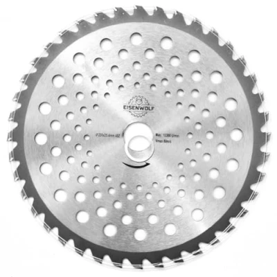 Abbildung von 230x25,4 mm Schneideblatt für Kreissägen, Motorsensen oder Freischneider mit 40 scharfkantigen TCT Zähnen