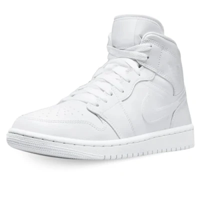 Abbildung von Jordan WMNS AIR 1 MID 365 Sneaker high, Damen, Größe: 40.5, White Leder und lederimitat
