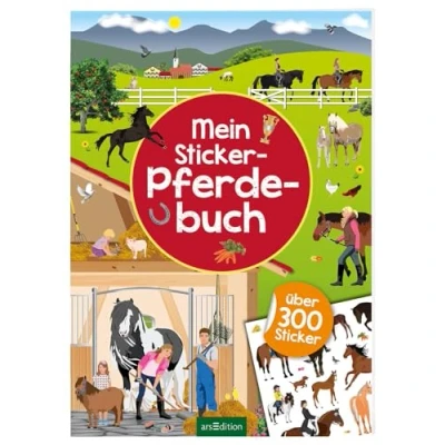 Abbildung von Mein Sticker Pferdebuch: Über 300 Stickerheft für Kinder ab 4 Jahren