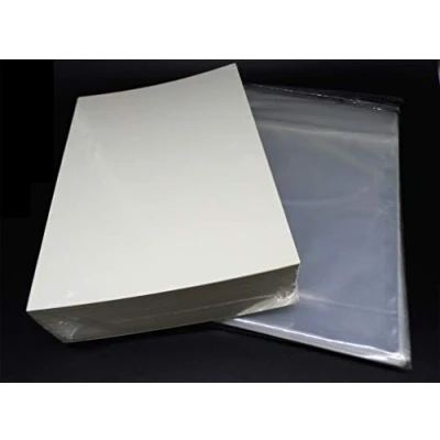 Abbildung von docsmagic.de 100 Current Size Resealable Comic Bags + Backing Boards Combo Pack 174 x 266 mm