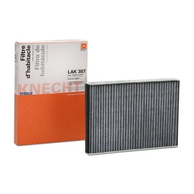Abbildung von MAHLE ORIGINAL LAK 387 Innenraumfilter Aktivkohlefilter 282,0 193 30,0 VOLVO: S80 II, XC60 I, XC70 II Estate, LAND ROVER: Freelander 2 Off Road