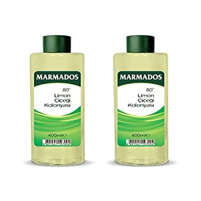 Abbildung von 2x 400ml MARMARA Marmados Limon Kolonya 80 Lemon Eau de Cologne After Shave Rasierpflege Rasierwasser Duftwasser mit Zitronenduft
