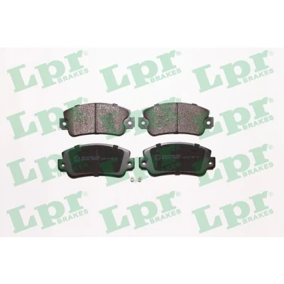 Abbildung von LPR 05P007 Bremsbelagsatz FIAT: Panda I Hatchback, Uno SEAT: IBIZA 1