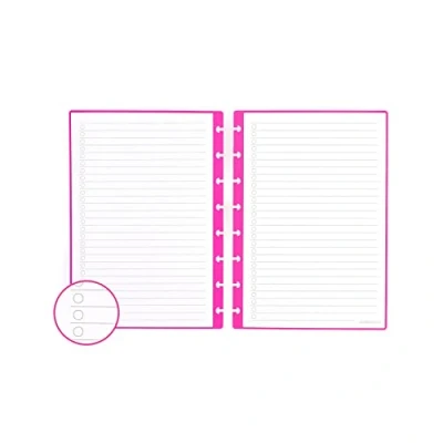 Abbildung von Modubooq 16 magenta wiederverwendbare, gebundene Duratech3 Seiten mit Aufgabenliste A5