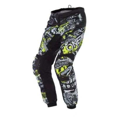Abbildung von 0108 827 Oneal Element 2018 Attack Youth Motocross Pants 28 Black Hi Viz (16/18) 16 Jahre