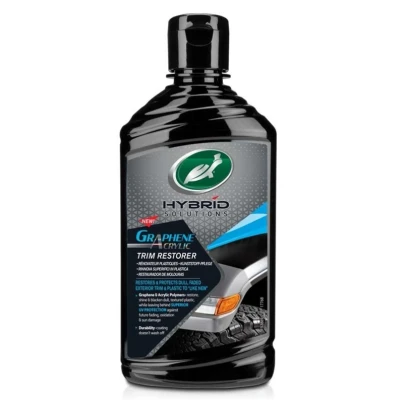 Abbildung von TURTLEWAX Hybrid Solutions Graphene Acrylic, Trim Restorer 53869 Kunststoffpflegemittel glänzend 296ml Flasche