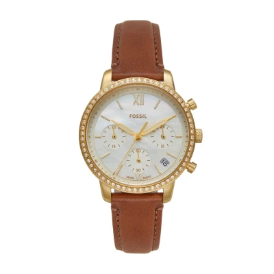 Abbildung von Fossil Neutra Watch Chronograph, Damen, Größe: One Size, Brown