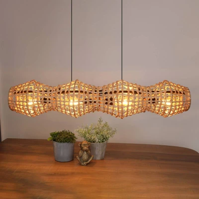 Abbildung von ECO LIGHT Pendelleuchte »Capella«, 4 flammig, Leuchtmittel E27 ohne