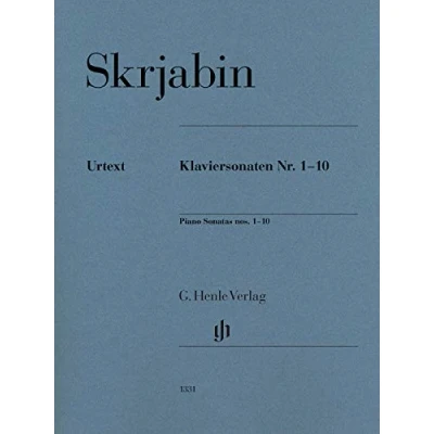 Abbildung von Klaviersonaten Nr. 1 10: Instrumentation: Piano solo (G. Henle Urtext Ausgabe)