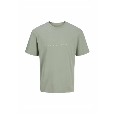 Abbildung von Jack &amp; Jones PLUS SIZE LOGO Tshirt print, Herren, Größe: 3XL, Iceberg green
