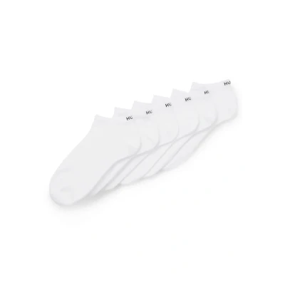 Abbildung von HUGO 6 PACK Socken, Damen, Größe: 39 42, White