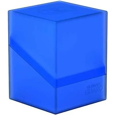 Abbildung von Ultimate Guard UGD010691 Boulder Deck Case 100+ Standardgröße Kartenbox, Einfarbig, Saphir