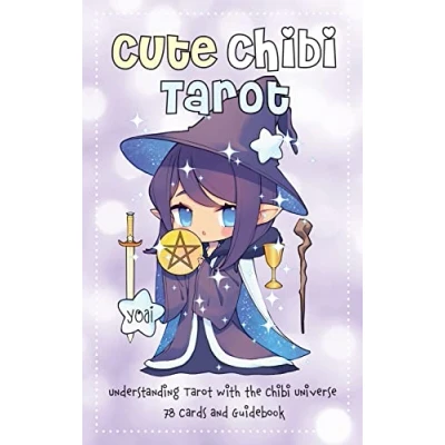 Abbildung von Cute Chibi Tarot: Understanding Tarot with the Universe 78 Cards and Guidebook