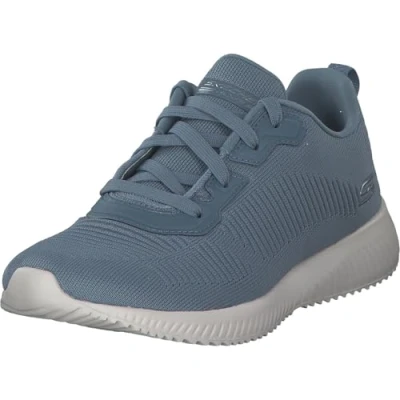 Abbildung von Skechers Damen BOBS Squad Tough Talk Sneaker, Lt.Blue Engineered Knit, 42 EU