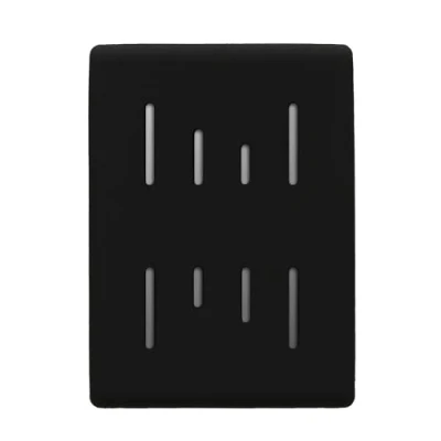 Abbildung von kwmobile Hülle kompatibel mit seagate Backup Plus Slim Festplatte Silikon Schutzhülle für Portable SSD in Schwarz