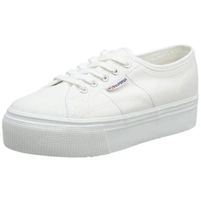 Abbildung von Superga Damen 2790acotw Linea Up And Down Sneaker, White 901, 35 EU
