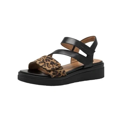 Abbildung von Tamaris Plateausandalette, Damen, Größe: 36, Black leo Schuhe