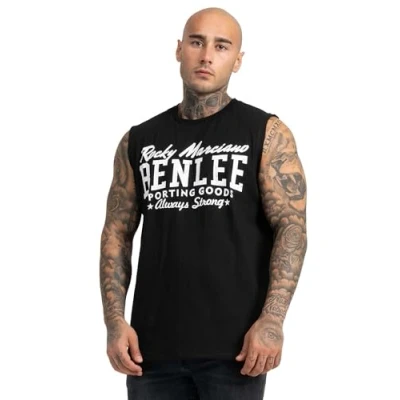 Abbildung von Benlee Herren ärmelloses T Shirt schmale Passform LASTARZA Black L