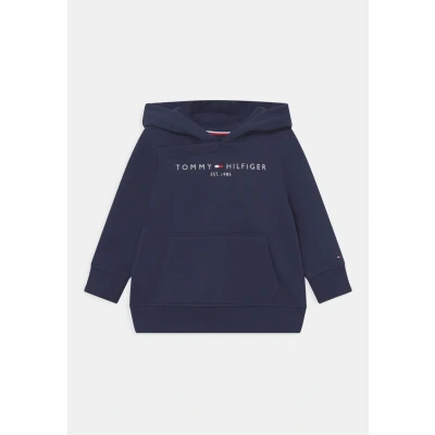 Abbildung von Tommy Hilfiger Essential Hoodie Unisex Kapuzenpullover für Kinder, Größe: 122, Twilight navy