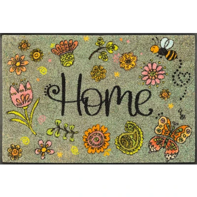 Abbildung von wash+dry by Kleen Tex Fußmatte »Lovely Home«, rechteckig