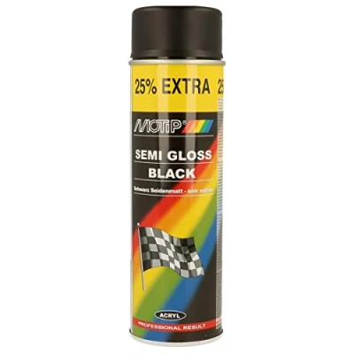 Abbildung von MOTIP 04001 Schwarz seidenglanz 500 ml