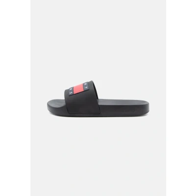 Abbildung von Tommy Jeans Badesandale, Herren, Größe: 45, Black Schuhe