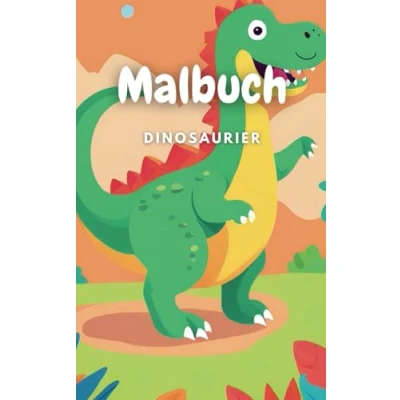 Abbildung von Malbuch Dinosaurier ab 3 Jahren: Mit liebevoll gestalteten, einfachen Motiven können die Kleinen ihre eigenen Bilder farbenfroh gestalten (Ausmalbuch für Kinder, Band 3)