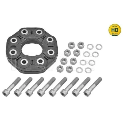 Abbildung von MEYLE 014 152 2132/HD Hardyscheibe 120 160 mit Anbaumaterial MERCEDES BENZ: E Class Saloon, C T modell