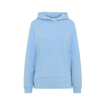 Abbildung von Cecil Garment DYED Kapuzenpullover, Damen, Größe: XS, Blau