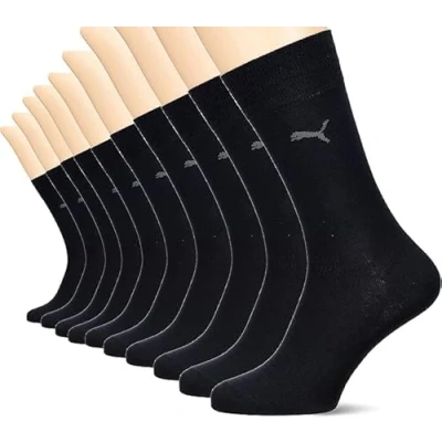Abbildung von PUMA Herren Classic Casual Business Socken 10er Pack (Black, 39 42)