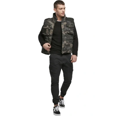 Abbildung von Brandit Ranger Weste, Herren, Größe: Medium, Dark camo