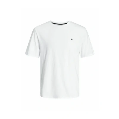 Abbildung von Jack &amp; Jones PLUS SIZE Einfarbig Tshirt basic, Herren, Größe: 3XL, White