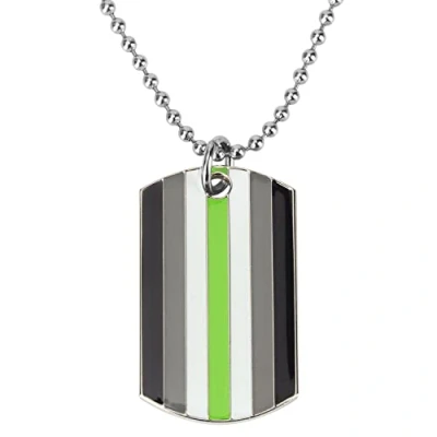 Abbildung von Sinwinkori Philadelphia Stolz Erkennungsmarke Anhänger Halskette Modeschmuck 60 cm Kugelkette